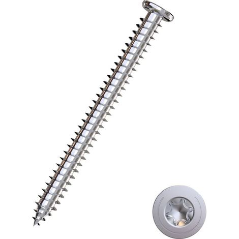 Connex Fensterbauschrauben 7.5 x 112 mm TX 30 - 6 Stk. Schrauben & Dübel (1/3)
