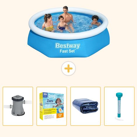 Bestway Bestway Fast Set Ronde - 244x61 cm - 5-pièces S184 (1/5)
