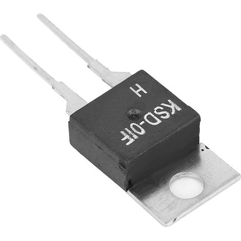 Thermostat JUC-31F KSD-01F interrupteur thermique normalement ouvert 40-130°C 60°C régulateur de température pour appareils électriques (1/5)