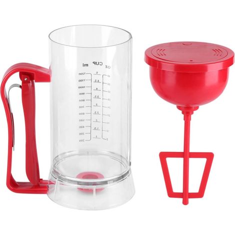 Elektrischer Handmixer für Pfannkuchenteig, Dosierer, Mixer, Backgerät (1/4)