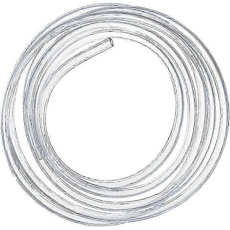 Compatible avec un tuyau de pression flexible transparent en PVC de 5 mètres et de 4 à 6 mm de diamètre. (1/5)