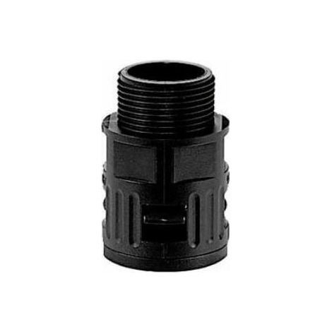 Raccord RQG1-P Diamètre 13 9 IP 66 Noir