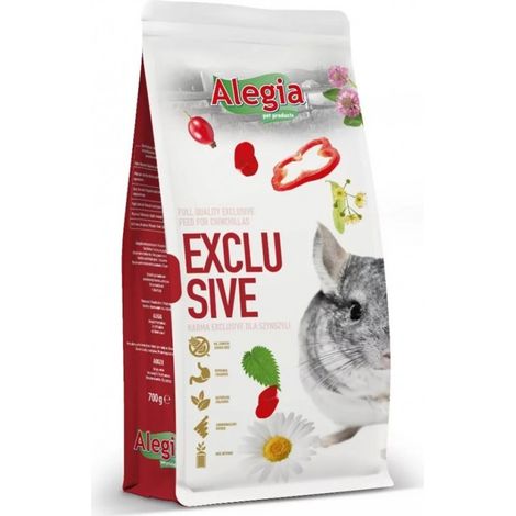 ALEGIA Exclusive Chinchilla - nourriture pour chinchilla - 700g