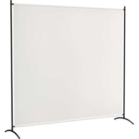 Paravent Extérieur à Panneau Unique, Séparateur de Pièce de 180H cm avec Protection UV30+, Beige (1/5)