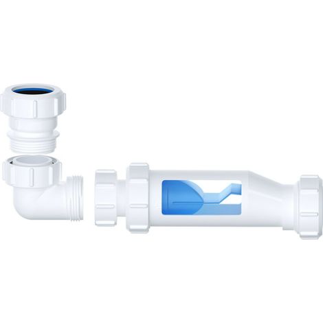 VIVA Universal 32mm Basin Sink Waterless Self Sealing Waste Valve Trap 1º BSP