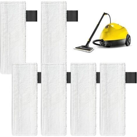 Chiffons en microfibre pour Kärcher, chiffons de rechange pour nettoyeurs vapeur Kärcher, chiffons en microfibre pour Kärcher SC2, SC3, SC4, SC5, chiffons de nettoyage pour buses de sol Kärcher