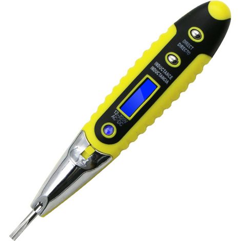 Testeur AC/DC 12-220V – Vision nocturne – Écran LCD – Capteur multiple – Précis