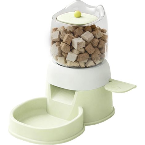 Distributeur automatique de nourriture pour chiens — Mangeoire pour chiens — Adapté pour la maison, le bureau, l'extérieur, les jardins, les terrasses et les environnements intérieurs. (1/5)