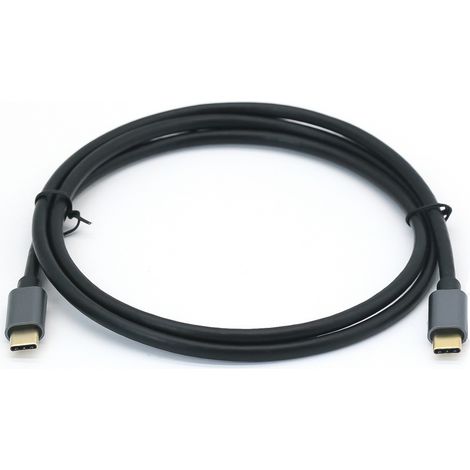 EQUIP 128353 USB 3.2 Gen 2 C auf C Kabel 0.5m, PD100W 4K/60Hz 10Gbps Schwarz