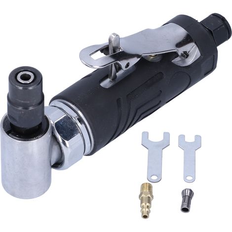 Meuleuse droite pneumatique 90 degrés avec tige droite pour outils de polissage et meulage