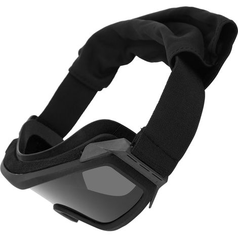 Antibeschlag-Motorradbrille, Fahrradbrille, staubdichte Brille, winddichte Brille für Quads und Offroad-Motorräder, schwarz (1/5)