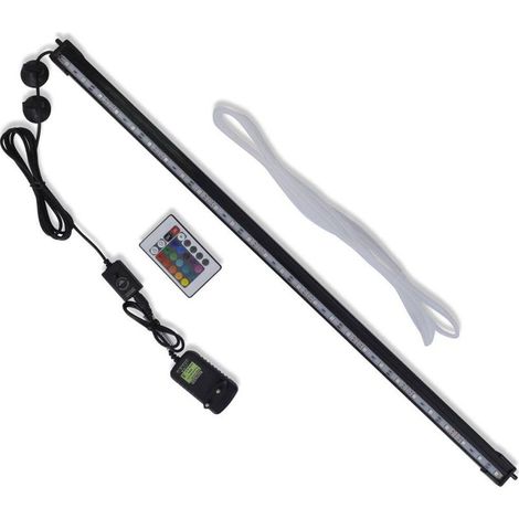 Lampe LED de bulles d'aquarium Plafonnier Ampoule LED RVB 71 cm 85297 (1/5)