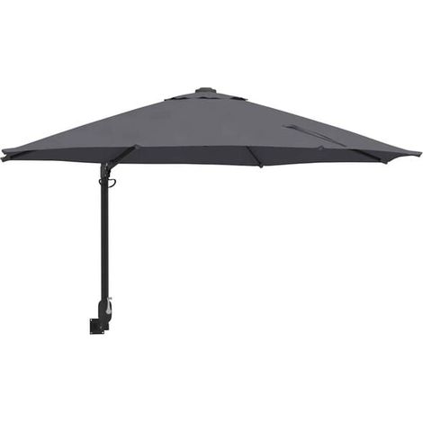 Paravent de jardin couleur anthracite, 248 x 248 x 148 cm (1/5)