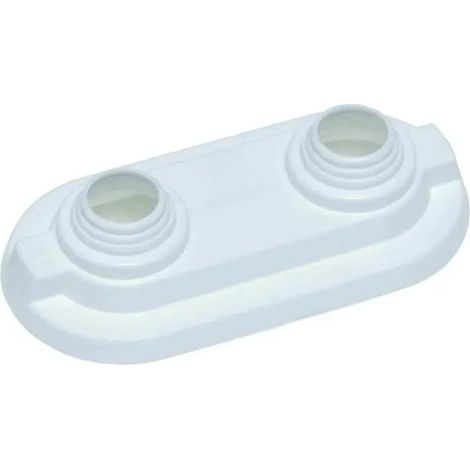 REHAU Roseta doble 16/20 mm para RAUTITAN stabil, 12407771001