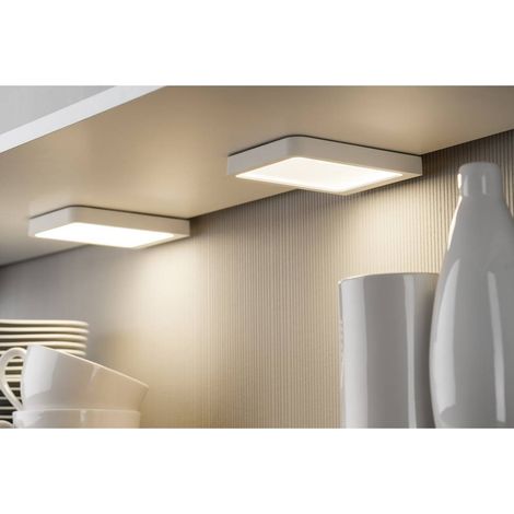 Paulmann Vane set 2 faretti LED quadrati 2x8W IP44 (1/5)