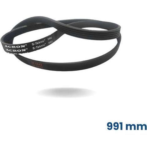 Cinghia di bilanciamento 991 mm (nera) (1/3)