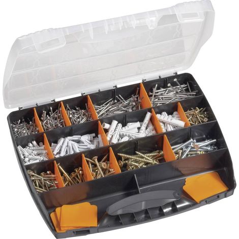 ASSORTIMENT DE BOULONS AVEC RONDELLE INCORPORÉE 1500 PCES SONSTIGE 10306