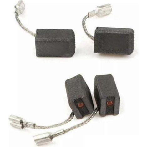 Lot de 4 charbons moteur de rechange pour meuleuse Bosch GWS 7-100, GWS 7-125, GWS 720 et GOP 250 CE, balais carbone (1/5)