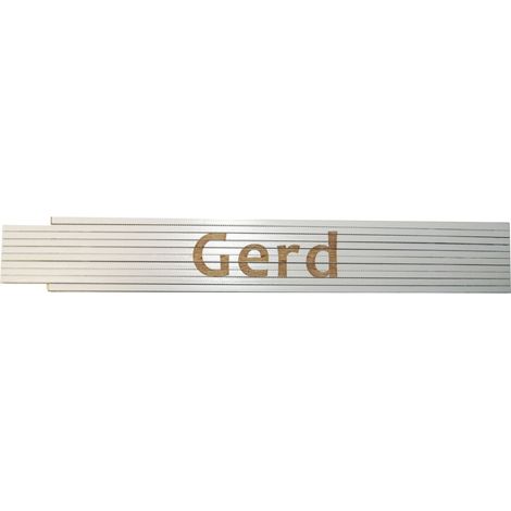 Zollstock Gerd 2 m weiß Zollstock