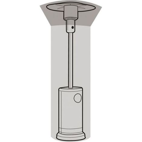 Patio Heater Cover - Super Tough - W1132 (1/3)