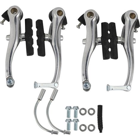 1 Paire de Freins V Universels pour Vélo de Montagne avec Patins et Étriers (1/5)