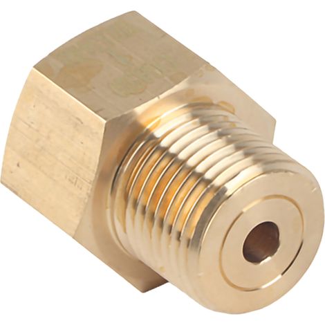Bouteille CO2 avec adaptateur W21.8 vers CGA320 pour aquarium poisson réservoir (1/4)