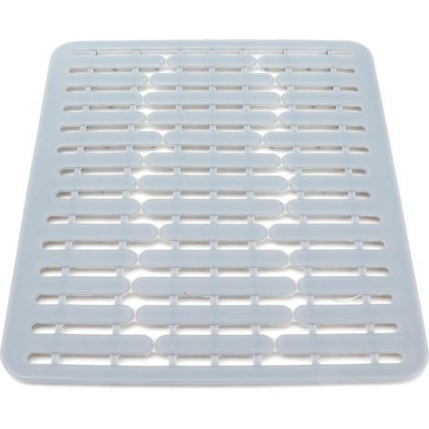 Tapis d'évier en silicone multifonctionnel antidérapant et isolant thermique, accessoire de cuisine (1/5)