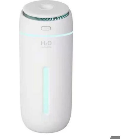 Humidificateur - 400 ml - Pour Bureau Chambre Appartement - Blanc - 1 Unité (1/4)