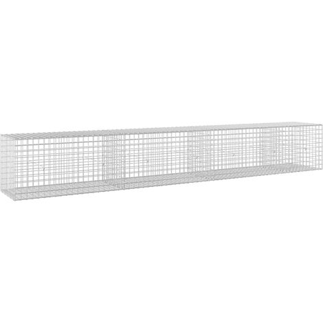 vidaXL Gabion with 3.5 mm Wire and 5x5 cm Mesh 350x50x50 cm (1/5)