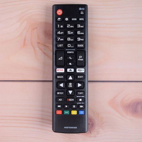 1 télécommande universelle pour TV LG, compatible AKB75095308, fonctionne avec téléviseurs LED intelligents, remplacement précis (1/3)