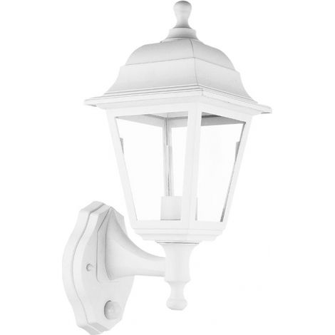 Basil applique da esterno 1xe27 bianco ip44 policarbonato 35x15x19,7 cm (1/3)