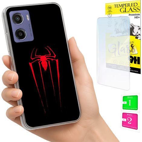 Funda para Motorola Moto E15 / Moto G05 con cubierta trasera y cristal 9H. (1/5)