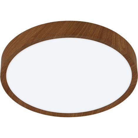 Eglo LED Deckenleuchte Musurita holz Ø 34 cm warmweiß Deckenlampen & Kronleuchter (1/3)