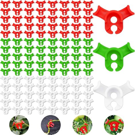 120 Stück Pflanzenbieger,Plant Training Biege Clips,90 Grad Pflanzenbieger Low Stress Training Clips,Pflanzentrainer für Niedrige Belastung,Pflanzen Bieger Clips,Pflanzenwachstum Bieger