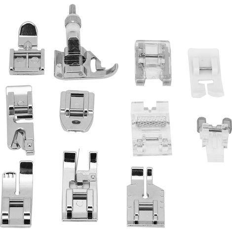 11Pcs Lot Pieds-de-biche Machine à Coudre pour Brother Elina Singer Accessoires Domestiques