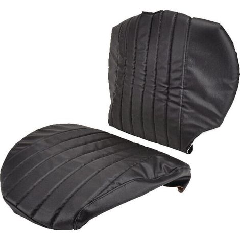 Sitzbezugsetz schwarz PVC UNIVERSAL 18130032