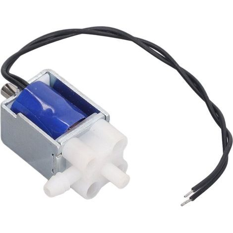 Mini électrovanne 2 positions 3 voies, 100mA 0,6W Soupape d'échappement électromagnétique Micro-électrovanne à réponse rapide Normalement ouverte pour Industrie, Laboratoire(DC 6V) (1/5)