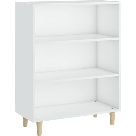 Sideboard/Anrichte/Buffet Weiß 69,5x32,5x90 cm Holzwerkstoff LXWW443228 (1/5)