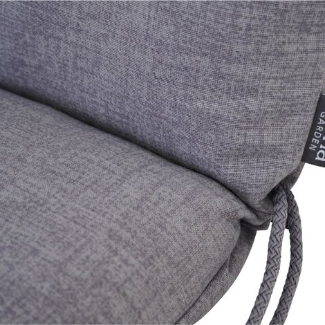 Siena Garden COMFORT Sesselauflage grau 96x48x7cm