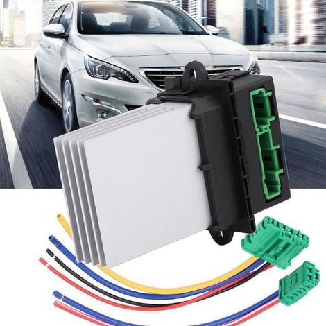Support pneumatiques Résistance Chauffage Ventilateur Avec Prise de Câblage Pour Citroen Peugeot Renault 6441L2 (1/4)