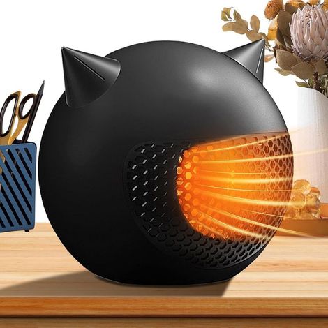 GDHZS- Chauffage de pièce sûre, petit chauffage pour bureau,Petit radiateur portable Chauffage en céramique à réchauffement rapide, petit chauffage léger pour chambre d'enfant, bureau, repos (1/5)