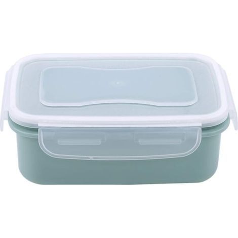 Ulisem Tragbare, faltbare Lunchboxen für Essen, Obst, Salat, Gemüse, Mehrzweck, feuchtigkeitsbeständig, für die Schule (1/3)