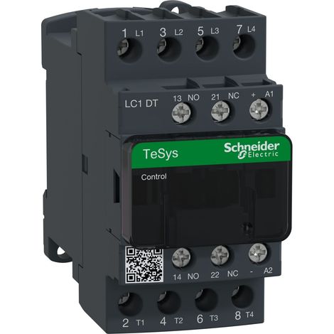 Contacteur TeSys LC1D 4P AC1 440V 25 A bobine 24 V CC - LC1DT25BD (1/3)