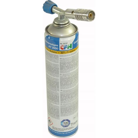 SOLDADOR DE GAS CON QUEMADOR DE LLAMA LM1750 CARTUCHO 600ML 1750C CFH (1/3)