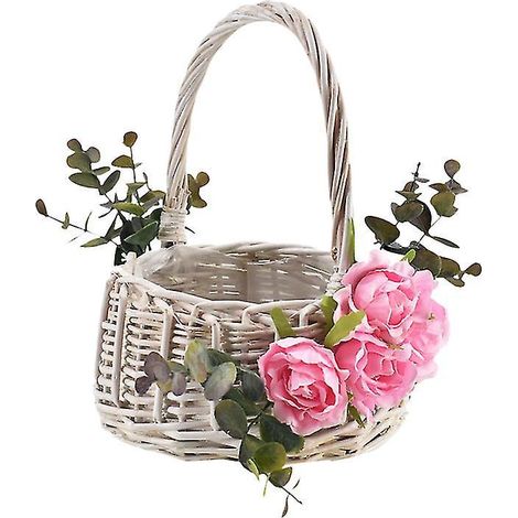 1 Blumenkorb für einen Heiratsantrag am Abend