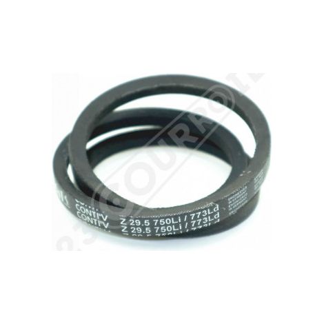 Courroie trapézoidale lisse Contitech Conti V Z29.5 10 x 750 Li / 773 Ld