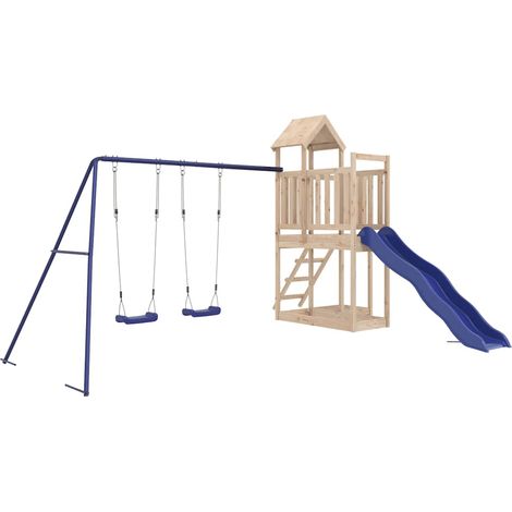 Maison Exclusive - Spielturm Massivholz Kiefer (1/5)