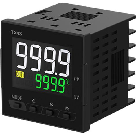 TRU COMPONENTS TX4S-14R PID Temperaturregler K, J, T, R, S, L -199.9 bis 999.9 °C Relais 3 A (L x B