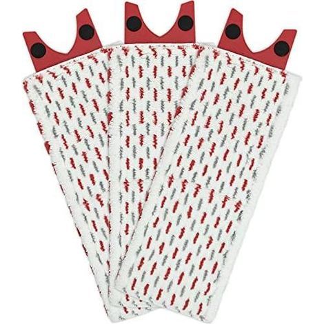 Vileda Ultramax 2 Lingettes de rechange en microfibre pour balai à franges, lot de 3, pour un nettoyage optimal (1/4)
