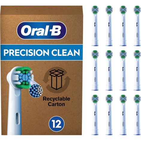 Oral-B Precision Clean 12 pieza(s) Blanco